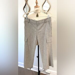 Banana Republic Wool Cargo Pants | Comfortable Work, City, Travel Capsule Piece